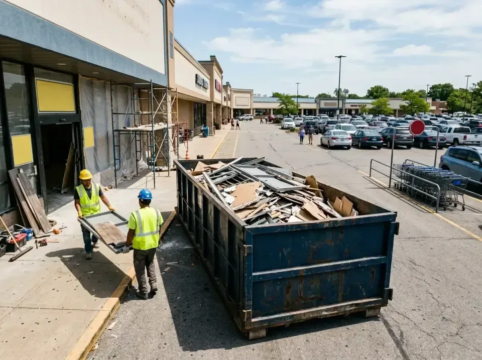retail-store-renovation-debris-003 — frequently asked questions, Roll-off Dumpster Rentals in Hurst, TX
